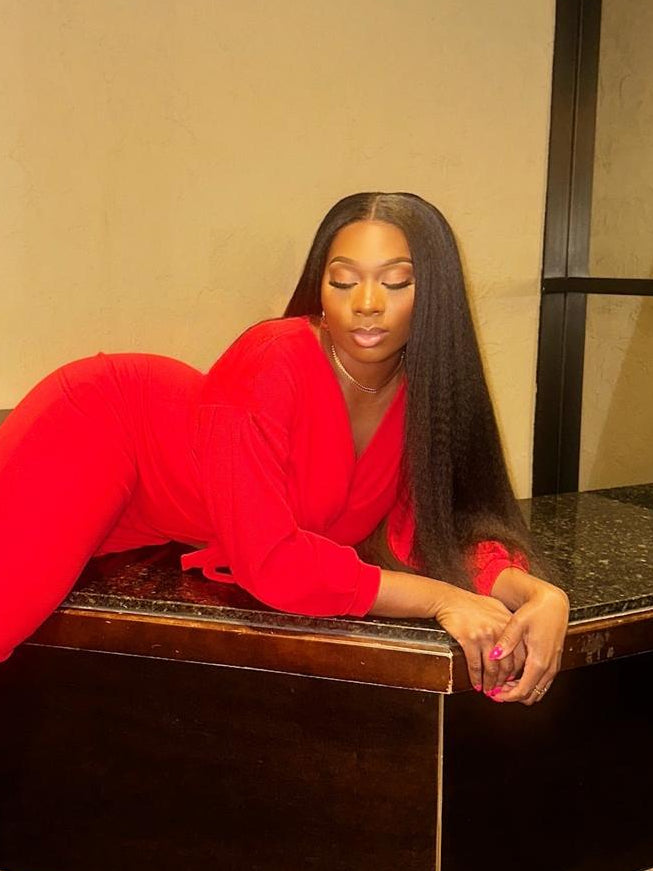 26" Kinky Straight 4*6 Closure Unit + SCALP BOOSTER OIL🎁